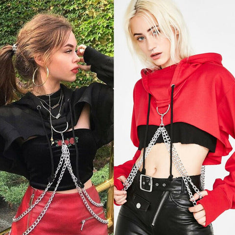 Chained Crop Top